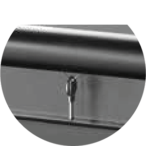 Serratura sportello personalizzabile