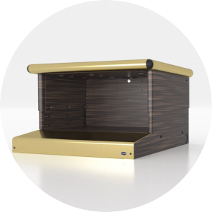 Profili con finiture personalizzabili, con illuminazione LED monocolore o RGB