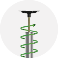 Option frizione autocentrante